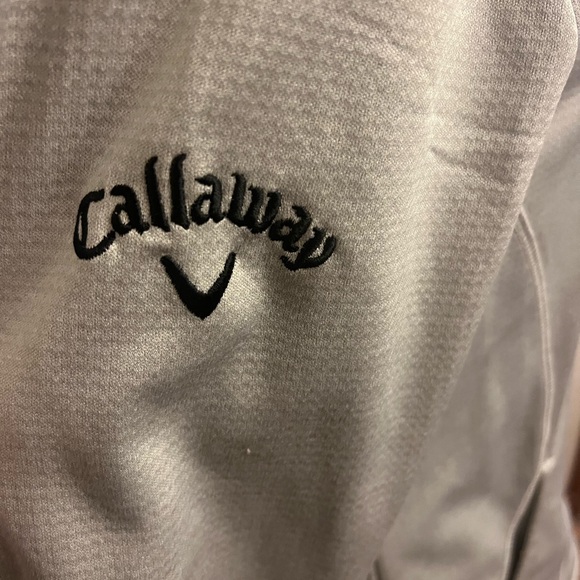 Callaway Women's Golf Full Zip Jacket Size L Gray - Picture 4 of 5